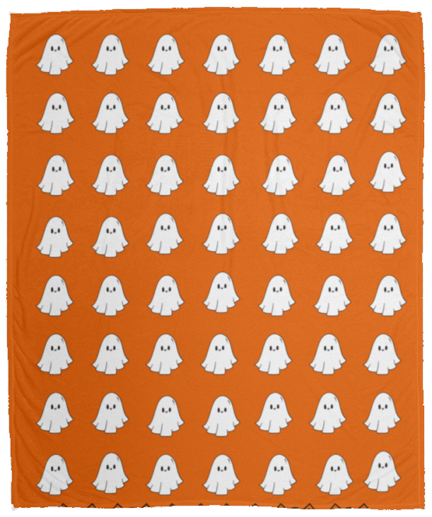 Cozy Plush Fleece Blanket Ghosts - 50x60