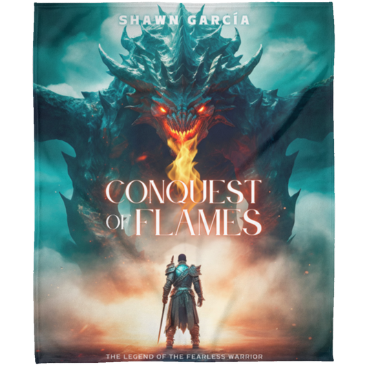 Arctic Fleece Conquest of Flames Blanket (50x60)