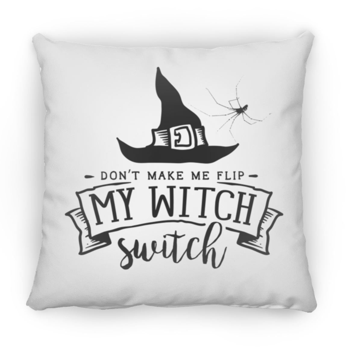 Square Pillow My Witch Switch Halloween Decorations