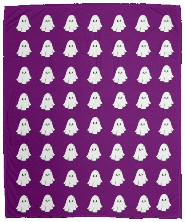 Cozy Plush Fleece Blanket Ghosts - 50x60