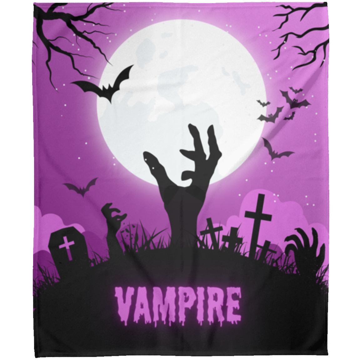 Arctic Fleece Vampire Blanket (50x60)