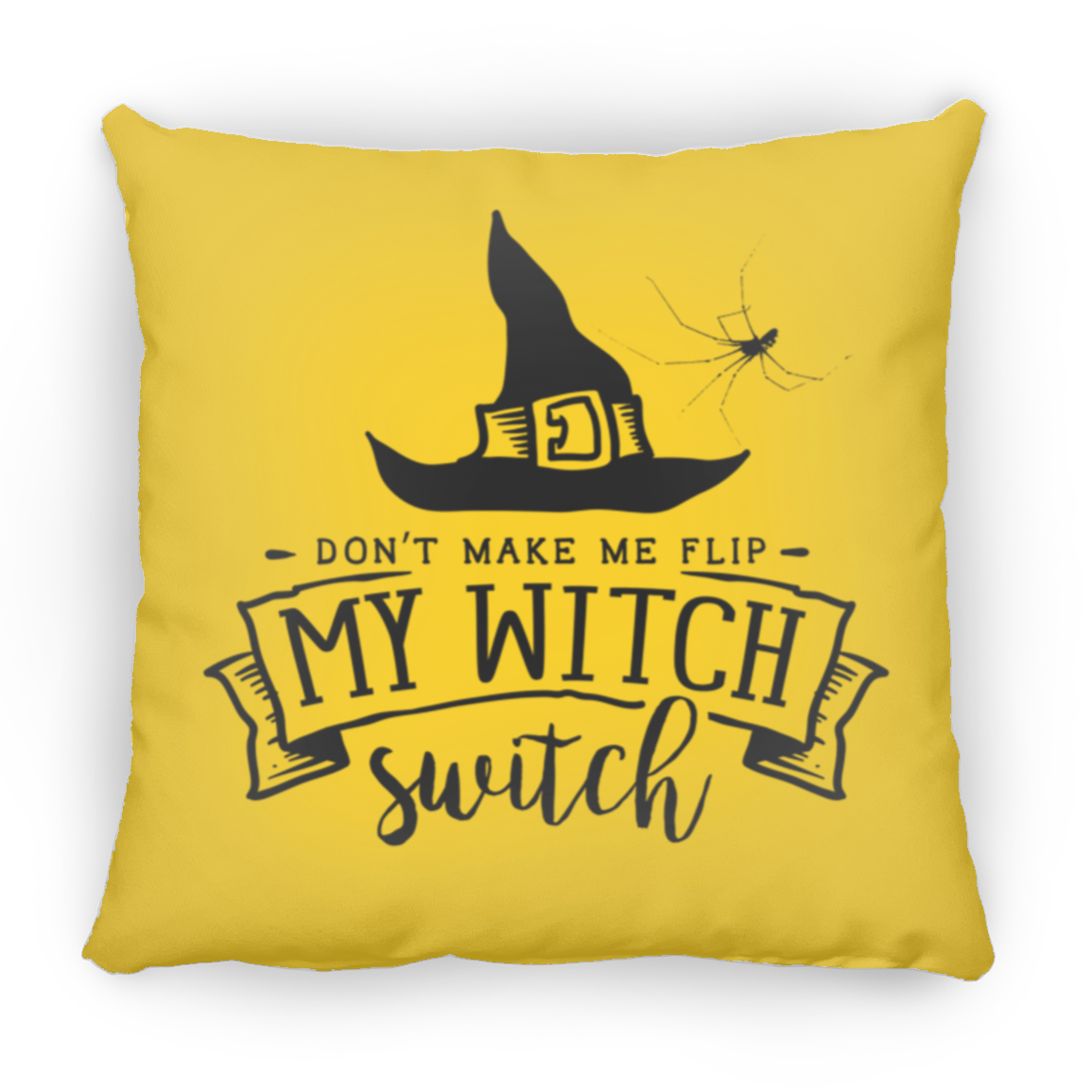 Square Pillow My Witch Switch Halloween Decorations