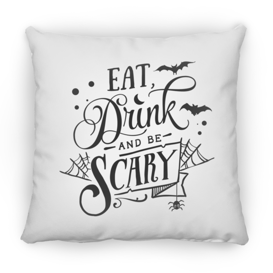 Square Pillow Be Scary Halloween Decorations