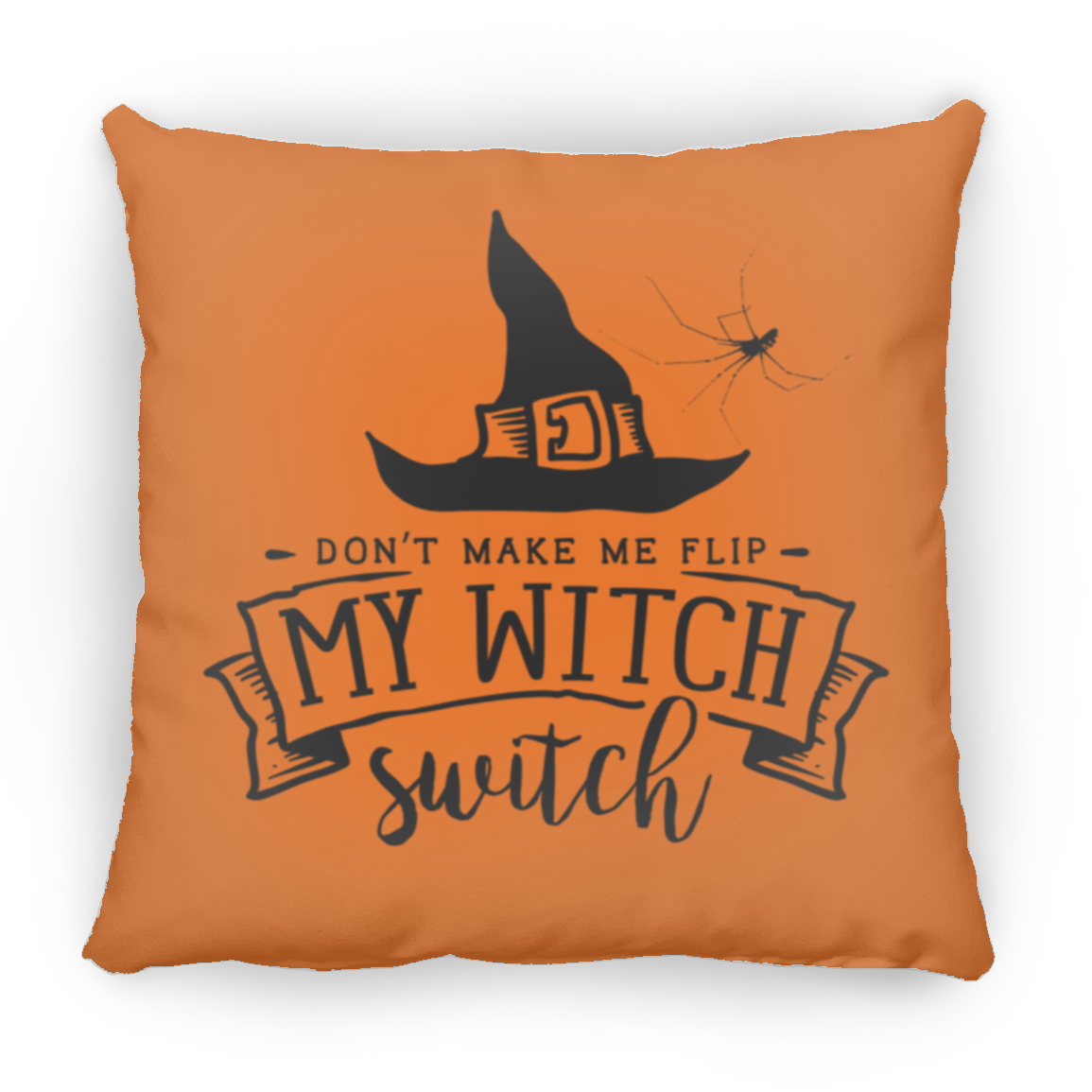 Square Pillow My Witch Switch Halloween Decorations