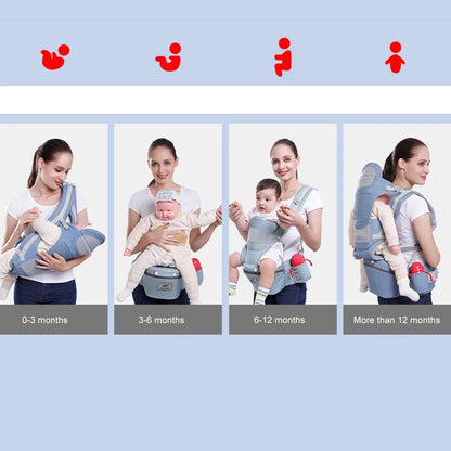 *🌟 Ergonomic Baby Carrier Backpack - Newborn to Toddler Hip seat Carrier 🌟