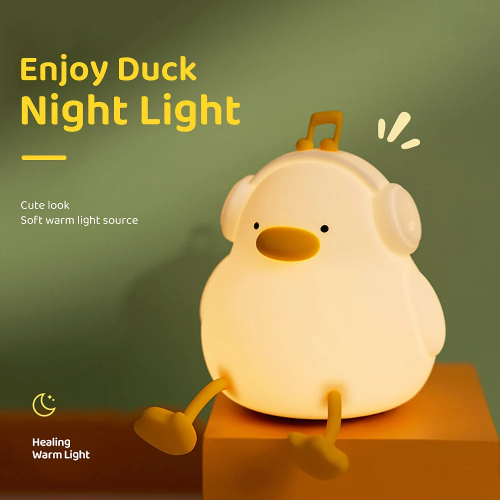 Light Up Their Dreams with the Adorable Duck Night Light! 🦆✨