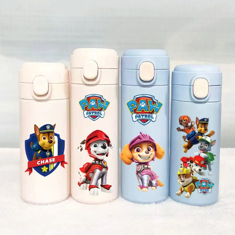 *PAW Patrol Water Bottle - 320ml/420ml Stainless Steel Water Bottle, Portable Large Capacity, Outdoor Sports Drinkware