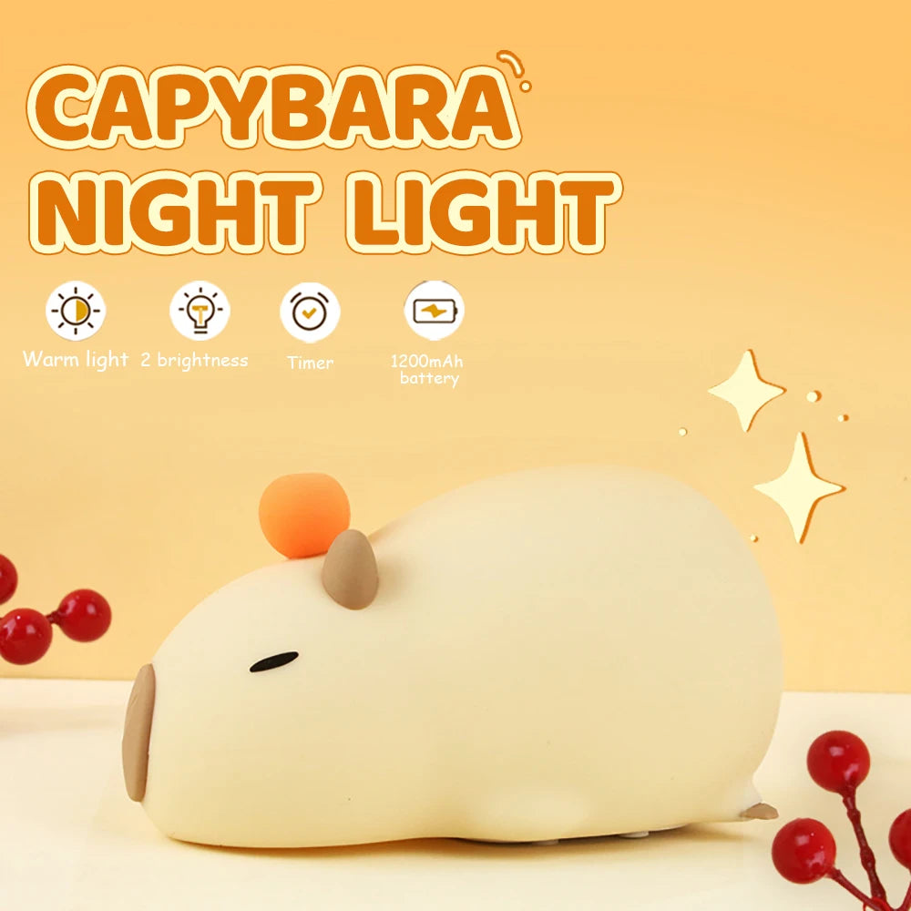 Bring Comfort and Joy to Your Child's Nights with the Capybara Night Light