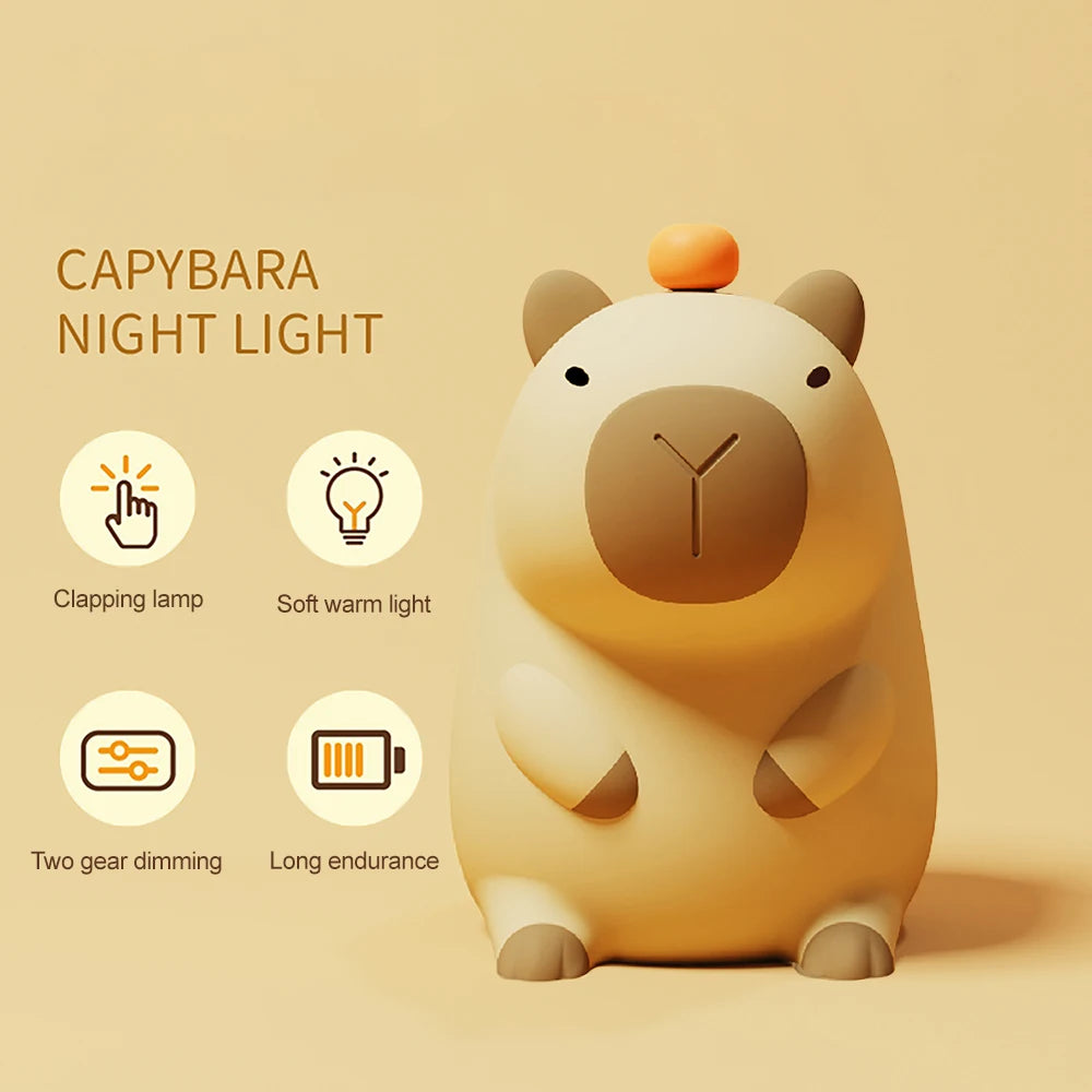 Bring Comfort and Joy to Your Child's Nights with the Capybara Night Light