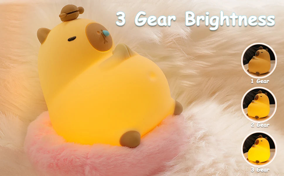 Bring Comfort and Joy to Your Child's Nights with the Capybara Night Light