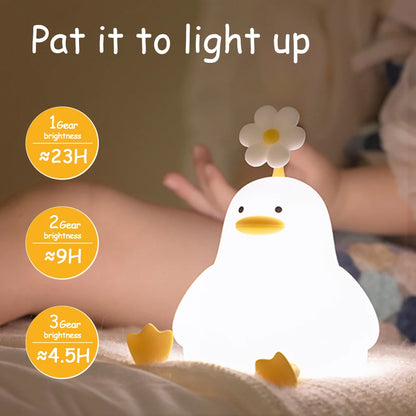 Light Up Their Dreams with the Adorable Duck Night Light! 🦆✨