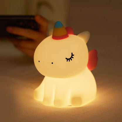 Bring Magic to Bedtime with the Unicorn LED Night Light! 🦄✨