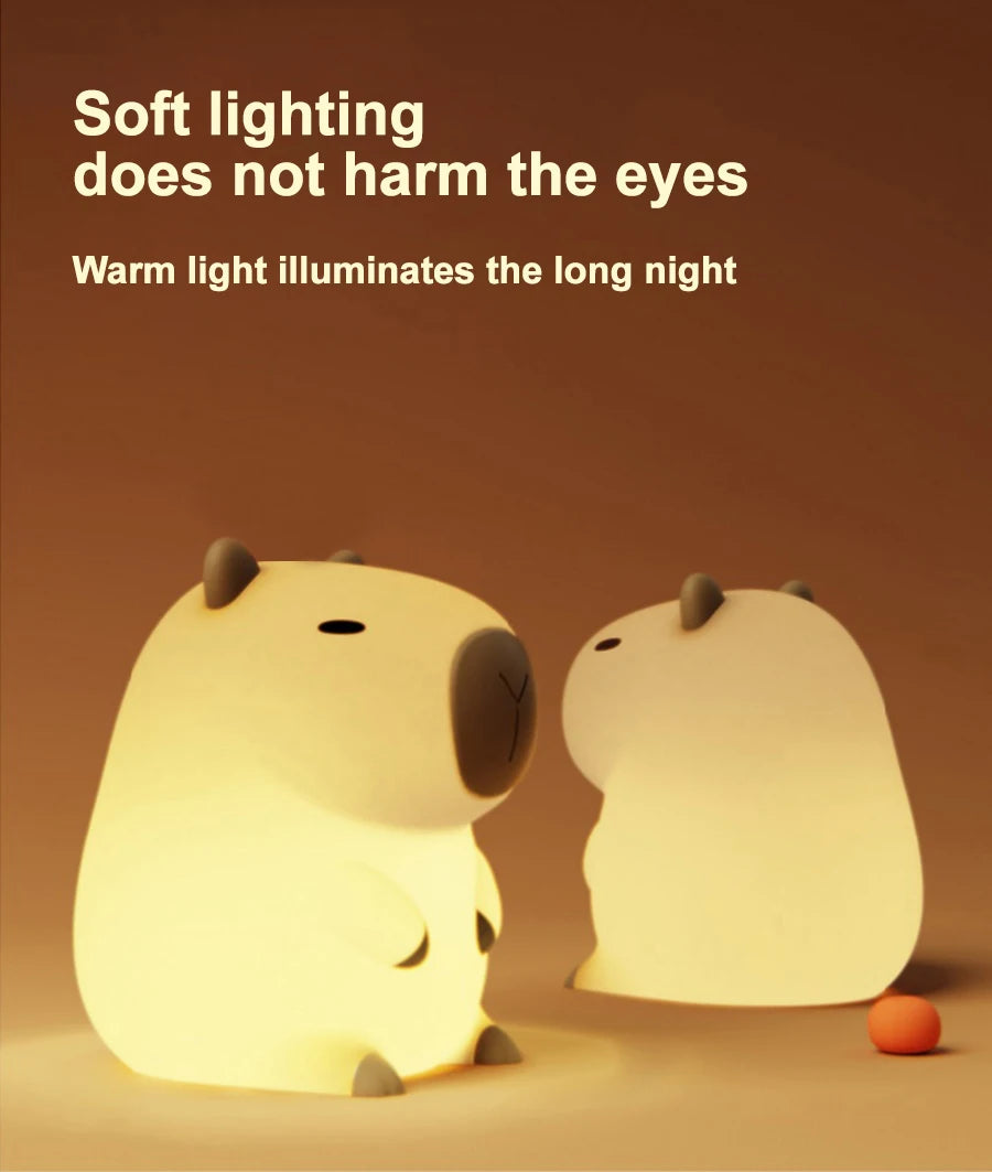 Bring Comfort and Joy to Your Child's Nights with the Capybara Night Light