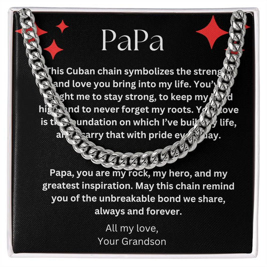 For Papa from Grandson