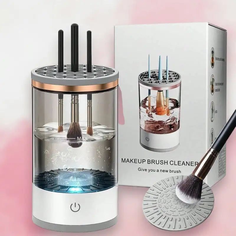 Automatic Makeup Brush Cleaner